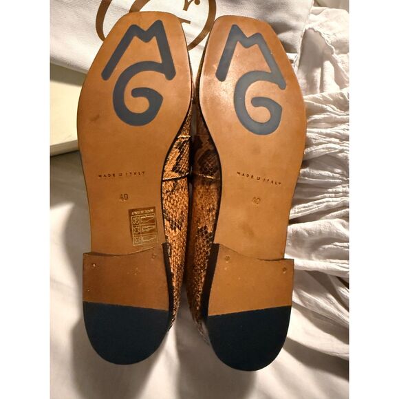NWT M. GEMI The Silvia Snakeskin Leather size 40 - Picture 5 of 12